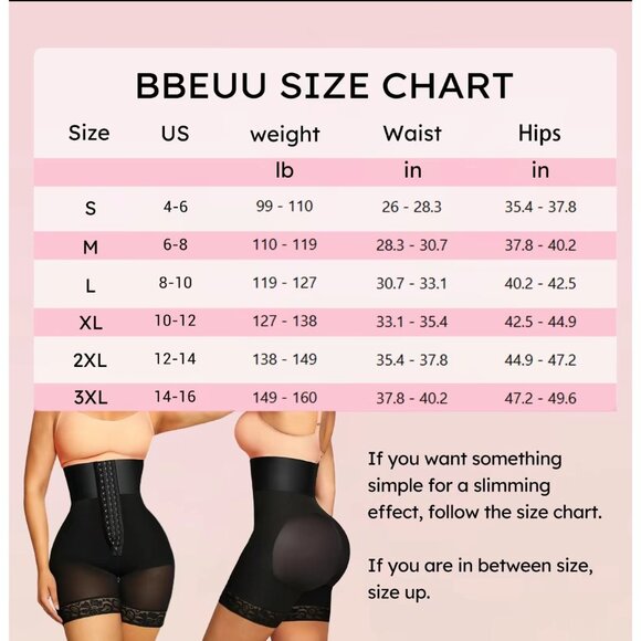 Women's BBL High Waist Girdle Shorts - Tummy Control Fajas for Flat Belly & Butt - Picture 7 of 12